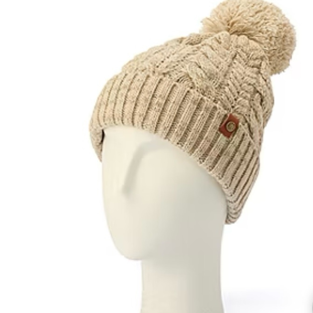 Frye and Co Pom-Pom Beanie